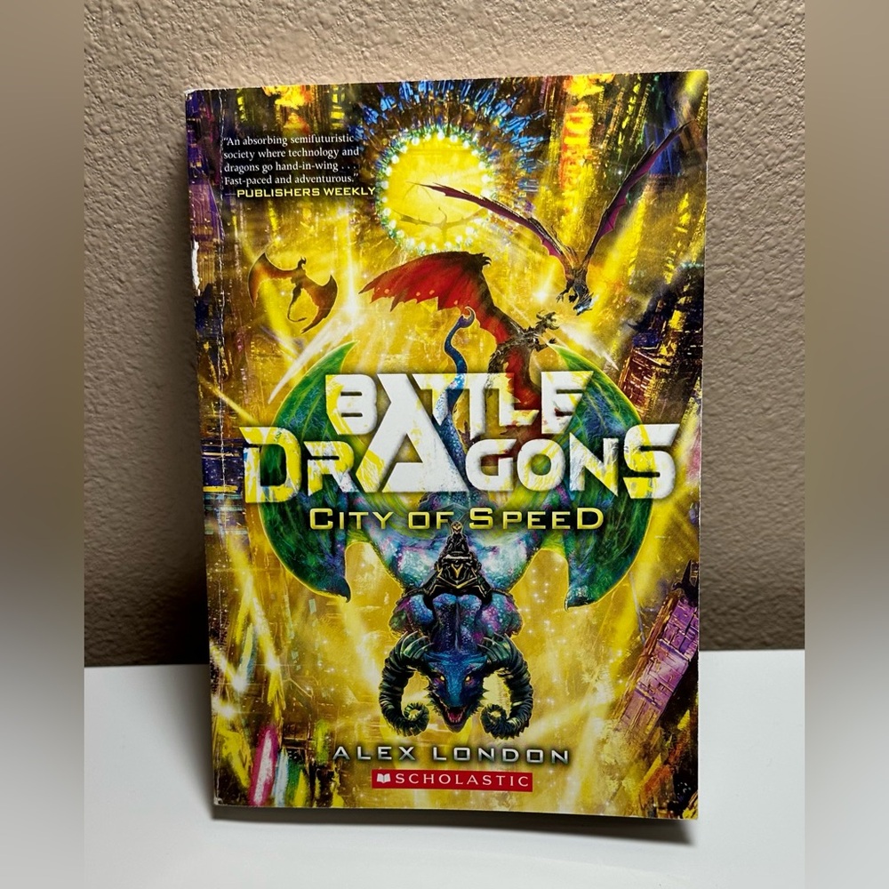 BATTLE DRAGONS—City of Speed, soft cover, book 2